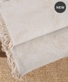ΔΙΑΚΟΣΜΗΤΙΚΗ ΜΑΞΙΛΑΡΟΘΗΚΗ (40Χ40) PEONY BEIGE, RYTHMOS HOME Μαξιλαροθήκες