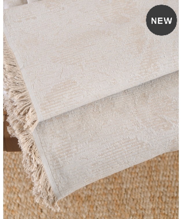 ΔΙΑΚΟΣΜΗΤΙΚΗ ΜΑΞΙΛΑΡΟΘΗΚΗ (40Χ40) PEONY BEIGE, RYTHMOS HOME Μαξιλαροθήκες