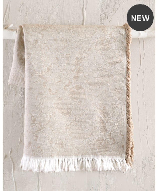 ΔΙΑΚΟΣΜΗΤΙΚΗ ΜΑΞΙΛΑΡΟΘΗΚΗ (40Χ40) PEONY BEIGE, RYTHMOS HOME Μαξιλαροθήκες