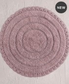 ΠΑΤΑΚΙ ΜΠΑΝΙΟΥ (70cm) OPAL PURPLE, RYTHMOS HOME Πατάκια Mπάνιου