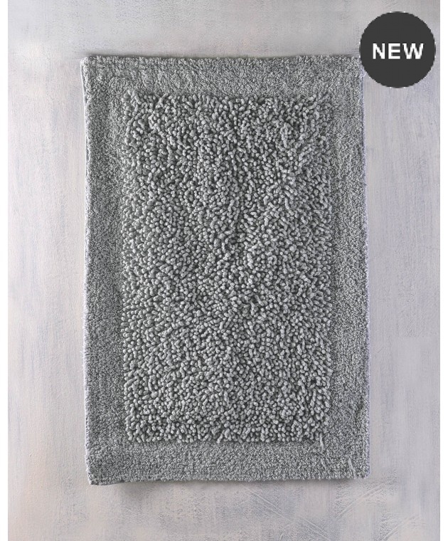 ΠΑΤΑΚΙ ΜΠΑΝΙΟΥ (60Χ90) RIMMON GREY, RYTHMOS HOME Πατάκια Mπάνιου