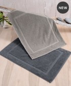 ΠΑΤΑΚΙ ΜΠΑΝΙΟΥ (50X70) TILES DARK GREY, RYTHMOS HOME Πατάκια Mπάνιου