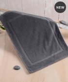 ΠΑΤΑΚΙ ΜΠΑΝΙΟΥ (50X70) TILES DARK GREY, RYTHMOS HOME Πατάκια Mπάνιου