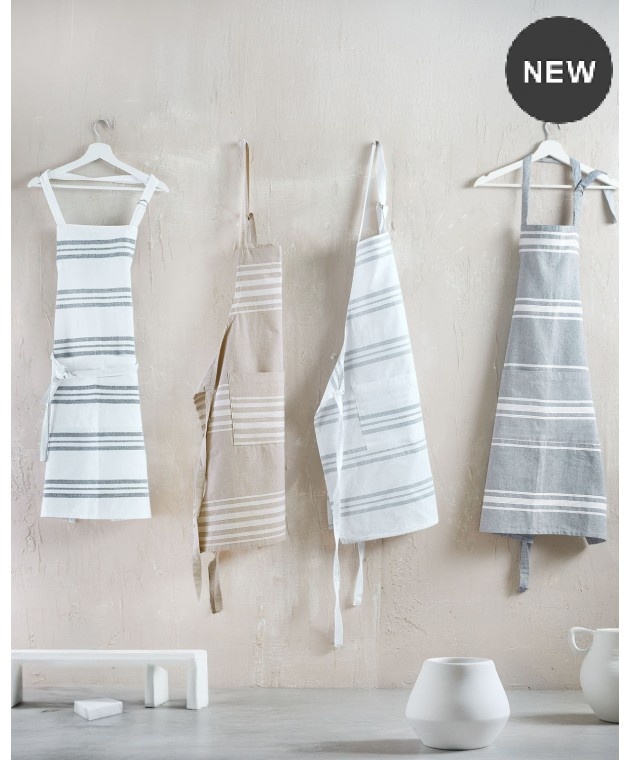 ΠΟΔΙΑ ΟΛΟΣΩΜΗ (60X85) ATHENIAN WHITE-LIGHT GREY, RYTHMOS HOME Ποδιές