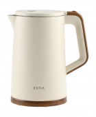 ESTIA ΒΡΑΣΤΗΡΑΣ PURE CREAM 1800W 1.7lt ΚΡΕΜ Βραστήρες