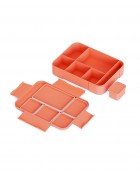 ESTIA ΠΑΙΔΙΚΟ ΦΑΓΗΤΟΔΟΧΕΙΟ SAVE THE AEGEAN 1330ml ΜΕ 5 ΘΗΚΕΣ CANDY SKY Φαγητοδοχεία