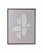 ESTIA ΔΙΑΚΟΣΜΗΤΙΚΟΣ ΠΙΝΑΚΑΣ ΣΕ ΚΑΜΒΑ FIBRA ΜΕ ΞΥΛΙΝΟ ΠΛΑΙΣΙΟ 40x2,5x50cm Κάδρα Τοίχου-Πίνακες