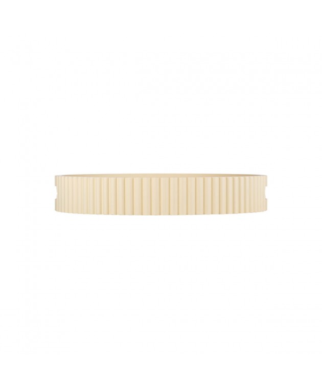 ESTIA ΞΥΛΙΝΟΣ ΔΙΣΚΟΣ ΣΕΡΒΙΡΙΣΜΑΤΟΣ FIBRA BUTTER YELLOW 30cm Δίσκοι