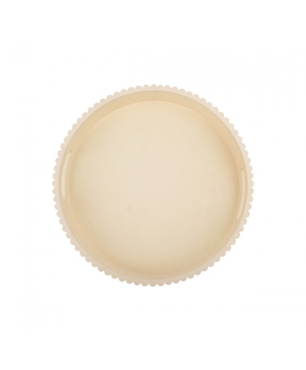 ESTIA ΞΥΛΙΝΟΣ ΔΙΣΚΟΣ ΣΕΡΒΙΡΙΣΜΑΤΟΣ FIBRA BUTTER YELLOW 30cm Δίσκοι