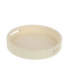 ESTIA ΞΥΛΙΝΟΣ ΔΙΣΚΟΣ ΣΕΡΒΙΡΙΣΜΑΤΟΣ FIBRA BUTTER YELLOW 30cm Δίσκοι