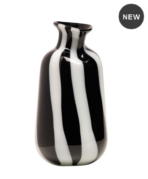 VASE 243 ΓΥΑΛΙΝΟ ΒΑΖΟ (ΔΙΑΜ.17-ΥΨΟΣ 35εκατ) ΚΕΝΤΙΑ Βάζα