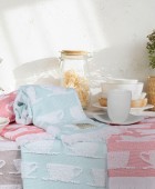 DAS HOME ΣΕΤ ΠΟΤΗΡΟΠΑΝΑ 2ΤΜΧ 40Χ60 0904 MINT Ποτηρόπανα