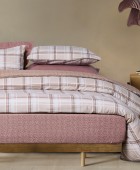 DAS HOME ΣΕΤ ΣΕΝΤΟΝΙΑ ΜΟΝΑ HAPPY FLANNEL 9701 TAUPE 170Χ260 Σεντόνια Φανελένια Μονά