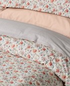 DAS HOME ΣΕΤ ΠΑΠΛΩΜΑΤΟΘΗΚΗ ΜΟΝΗ HAPPY 9702 BEIGE 160Χ240 Παπλωματοθήκες Μονές