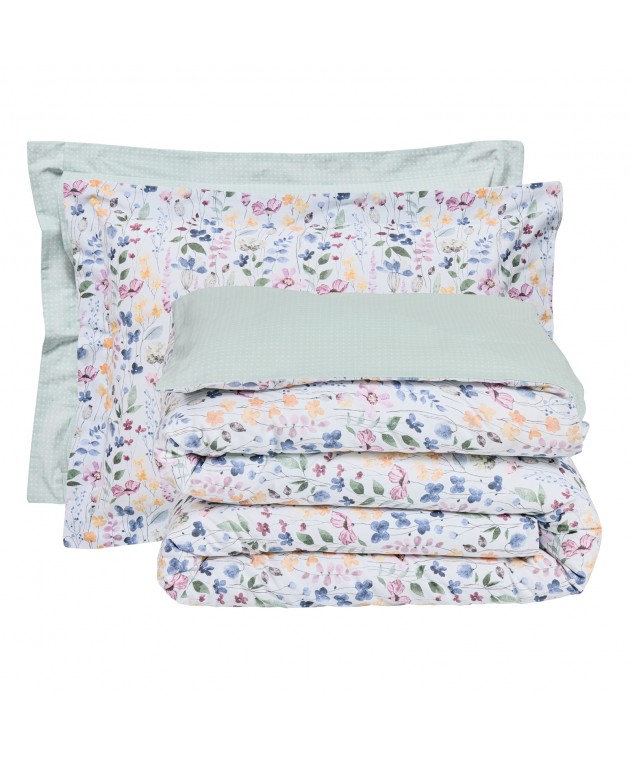 DAS HOME ΣΕΤ ΠΑΠΛΩΜΑΤΟΘΗΚΗ ΜΟΝΗ CASUAL 5453 MULTICOLOR 160Χ240 Παπλωματοθήκες Μονές