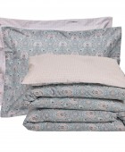 DAS HOME ΣΕΤ ΠΑΠΛΩΜΑΤΟΘΗΚΗ ΜΟΝΗ CASUAL 5457 MULTICOLOR 160Χ240 Παπλωματοθήκες Μονές