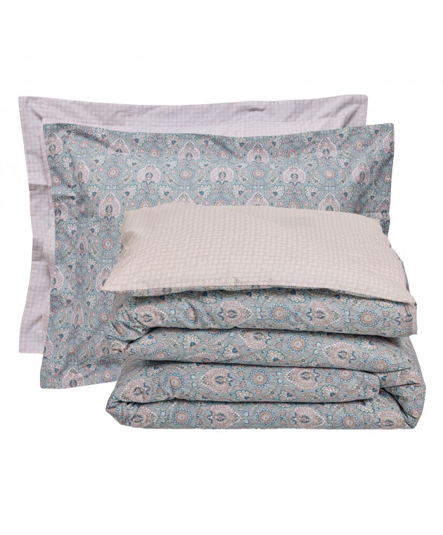 DAS HOME ΣΕΤ ΠΑΠΛΩΜΑΤΟΘΗΚΗ ΜΟΝΗ CASUAL 5457 MULTICOLOR 160Χ240 Παπλωματοθήκες Μονές