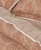 DAS HOME ΠΑΠΛΩΜΑΤΟΘΗΚΗ ΣΕΤ ΥΠΕΡΔΙΠΛΗ PRESTIGE 1731 TERACOTTA 220Χ240 Παπλωματοθήκες Υπέρδιπλες