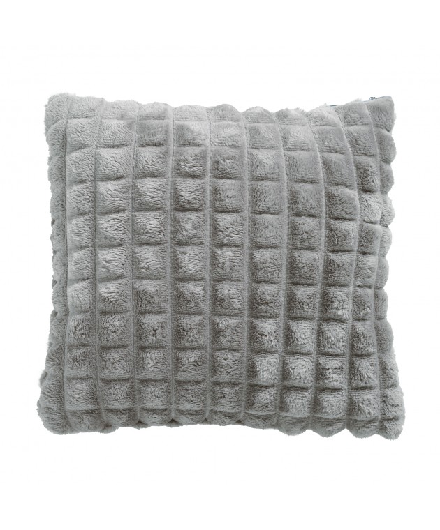 DAS HOME ΔΙΑΚΟΣΜΗΤΙΚΟ ΚΑΛΛΥΜΑ ΜΑΞΙΛΑΡΙΟΥ 40X40 1389 GREY Μαξιλαροθήκες