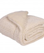 DAS HOME ΚΟΥΒΕΡΤΟΠΑΠΛΩΜΑ SHERPA ΜΟΝΟ 1394 BEIGE 160Χ220 Κουβερτοπαπλώματα Μονά