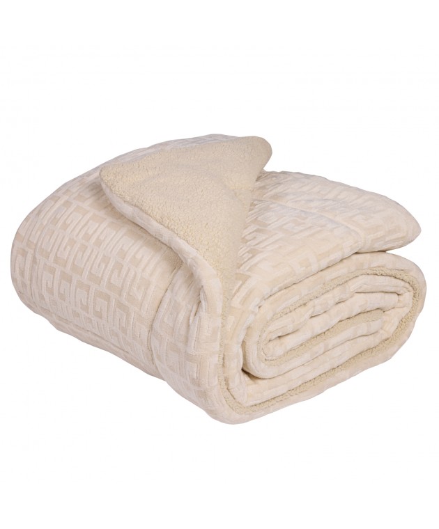 DAS HOME ΚΟΥΒΕΡΤΟΠΑΠΛΩΜΑ SHERPA ΜΟΝΟ 1394 BEIGE 160Χ220 Κουβερτοπαπλώματα Μονά