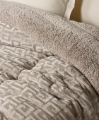DAS HOME ΚΟΥΒΕΡΤΟΠΑΠΛΩΜΑ SHERPA ΥΠΕΡΔΙΠΛΟ 1393 TAUPE 220Χ240 Κουβερτοπαπλώματα  Υπέρδιπλα