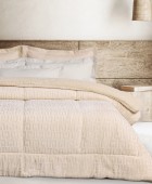 DAS HOME ΚΟΥΒΕΡΤΟΠΑΠΛΩΜΑ SHERPA ΥΠΕΡΔΙΠΛΟ 1394 BEIGE 220Χ240 Κουβερτοπαπλώματα  Υπέρδιπλα