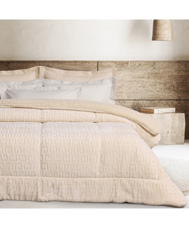 DAS HOME ΚΟΥΒΕΡΤΟΠΑΠΛΩΜΑ SHERPA ΥΠΕΡΔΙΠΛΟ 1394 BEIGE 220Χ240 Κουβερτοπαπλώματα  Υπέρδιπλα