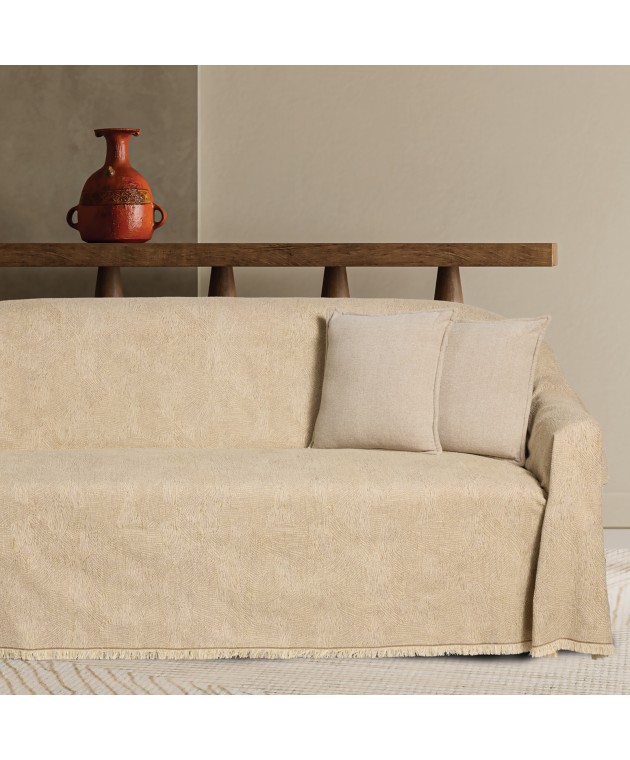 DAS HOME ΡΙΧΤΑΡΙ 180Χ300 0315 BEIGE Τριθέσιου