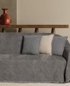 DAS HOME ΡΙΧΤΑΡΙ 180Χ300 0311 DARK GREY Τριθέσιου
