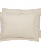 DAS HOME ΖΕΥΓΟΣ ΜΑΞΙΛΑΡΟΘΗΚΕΣ CASUAL BEIGE 5446 BEIGE 50Χ70+5 Μαξιλαροθήκες Μονόχρωμες
