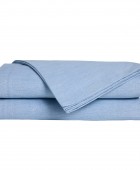 DAS HOME ΣΕΝΤΟΝΙ ΜΟΝΟ ΜΕ ΛΑΣΤΙΧΟ 100*200+35 BLUE 5447 BLUE Μονά