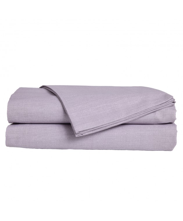 DAS HOME ΣΕΝΤΟΝΙ ΜΟΝΟ ΜΕ ΛΑΣΤΙΧΟ 100*200+35 LILAC 5449 LILAC Μονά