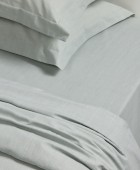 DAS HOME ΣΕΝΤΟΝΙ ΜΟΝΟ ΜΕ ΛΑΣΤΙΧΟ 100*200+35 GREEN 5451 GREEN Μονά