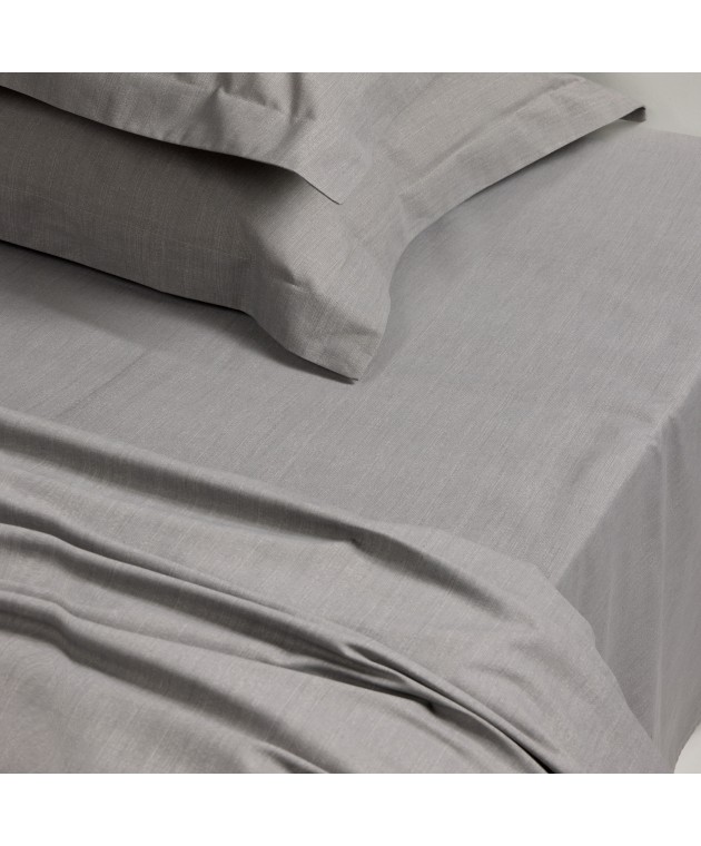 DAS HOME ΣΕΝΤΟΝΙ ΜΟΝΟ 170*260 GREY CASUAL 5452 GREY Σεντόνια Μεμονωμένα Μονά