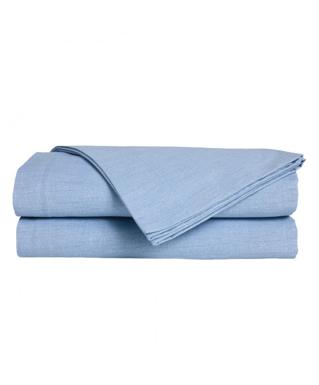 DAS HOME ΣΕΝΤΟΝΙ ΜΟΝΟ 170*260 BLUE CASUAL 5447 BLUE Σεντόνια Μεμονωμένα Μονά