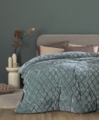 Κουβερτοπάπλωμα King size 240x260 NADINE/5 JADE Κουβερτοπάπλωμα  king size