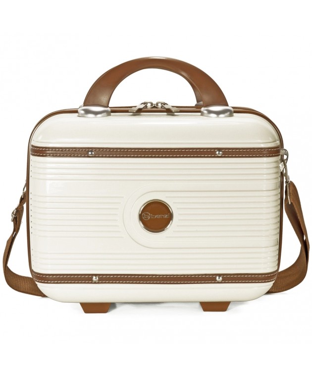 Σετ 2 τεμαχίων (Βαλίτσα Καμπίνας & Beauty case) BENZI BZ5900 Μπεζ Σετ Βαλίτσες