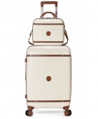 Σετ 2 τεμαχίων (Βαλίτσα Καμπίνας & Beauty case) BENZI BZ5900 Μπεζ