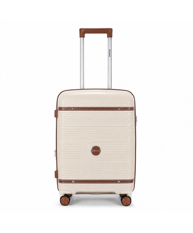 Σετ 2 τεμαχίων (Βαλίτσα Καμπίνας & Beauty case) BENZI BZ5900 Μπεζ Σετ Βαλίτσες