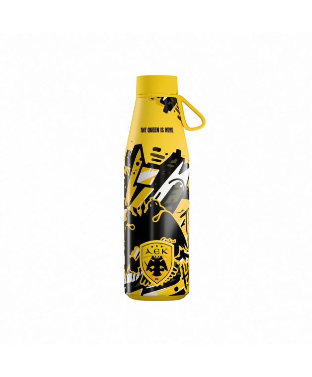 ESTIA ΘΕΡΜΟΣ FLOW AEK BC EDITION THE QUEEN IS HERE 500ml ΘΕΡΜΟΣ-ΠΑΓΟΥΡΙΑ