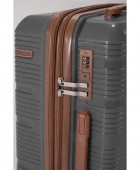 Βαλίτσα Μεσαία BENZI BZ5900 (65x42x25-28 cm) Γκρι Μεσαίες