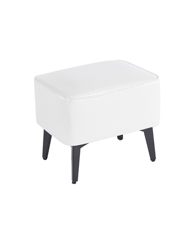 SAMI WHITE PU ΣΚΑΜΠΟ 40X30X34εκ.