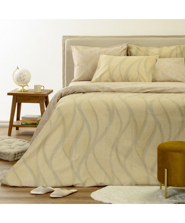ΣΕΤ ΣΕΝΤΟΝΙΑ KING SIZE (Λ) DRIFT BEIGE ULTRA LINE (180Χ200+32)