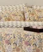 ΠΑΠΛΩΜΑΤΟΘΗΚΗ ΥΠΕΡΔΙΠΛΗ EDUARDA BEIGE ULTRA LINE (225X245) Παπλωματοθήκες Υπέρδιπλες