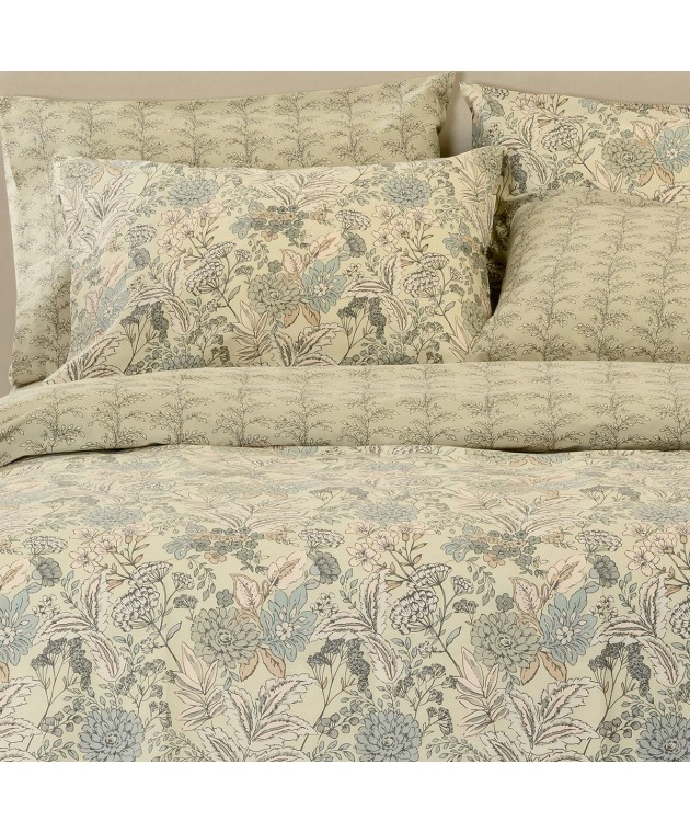 ΠΑΠΛΩΜΑΤΟΘΗΚΗ ΥΠΕΡΔΙΠΛΗ EDUARDA OLIVE/AQUA ULTRA LINE (225X245) Παπλωματοθήκες Υπέρδιπλες