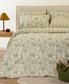 ΠΑΠΛΩΜΑ KING SIZE EDUARDA OLIVE/AQUA ULTRA LINE (240X260) Παπλώματα  King Size