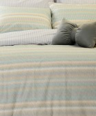 ΣΕΤ ΣΕΝΤΟΝΙΑ KING SIZE (Λ) MINNA AQUA CASUAL LINE (180Χ200+32)