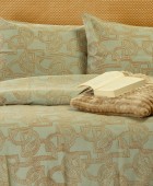 ΣΕΤ ΣΕΝΤΟΝΙΑ ΦΑΝΕΛΕΝΙΑ KING SIZE EMBER AQUA (270X270)