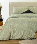ΣΕΤ ΣΕΝΤΟΝΙΑ ΦΑΝΕΛΕΝΙΑ KING SIZE NEVA OLIVE (270X270)